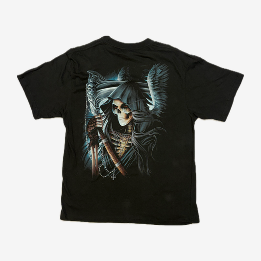 Gothic Graphic Print Spiral Direct T-Shirt