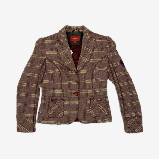 XX By Mexx Check Y2K Blazer Jacket