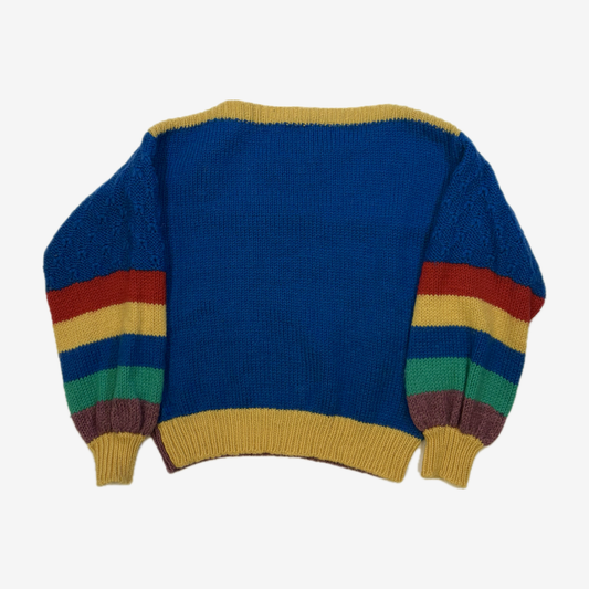 Vintage Wool Strawberry Jungle Jumper