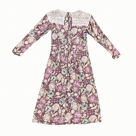 Vintage Laura Ashley Lace Collar Dress