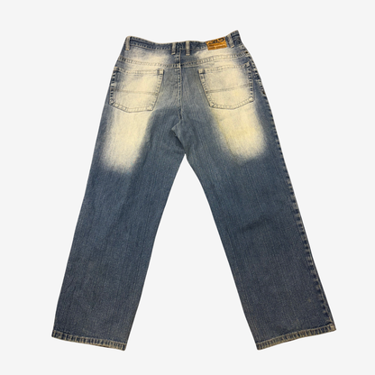 RawBlue Bleached Denim Jeans