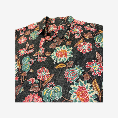 Vintage Floral Hawaiian Shirt