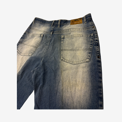 RawBlue Bleached Denim Jeans