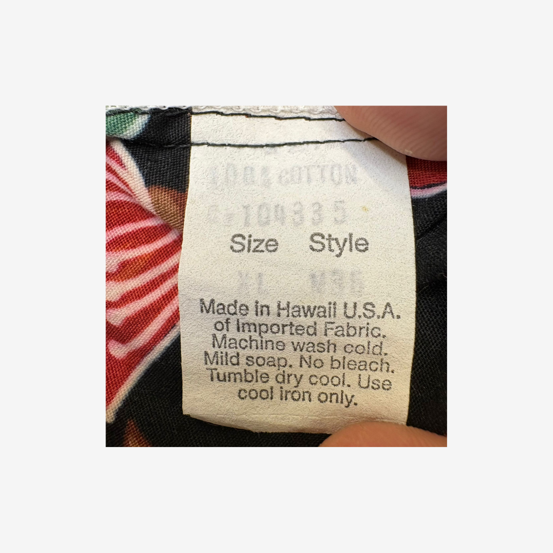 Vintage Floral Hawaiian Shirt