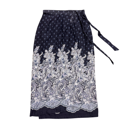 Laura Ashley Cotton Wrap Skirt