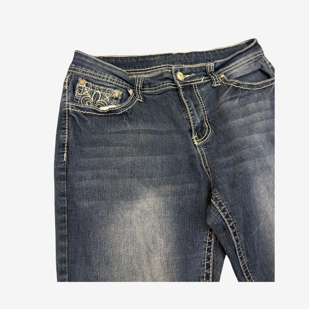 Y2k Style Flared Jeans