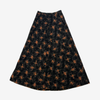 Floral corduroy Skirt