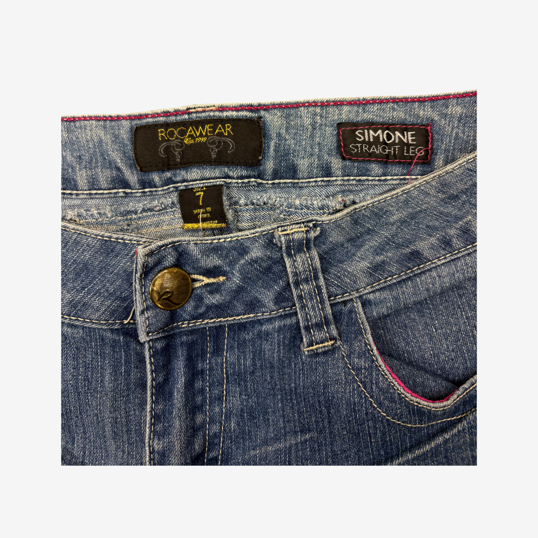 Rocawear Simone Straight Leg Jeans