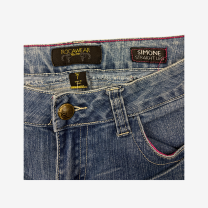 Rocawear Simone Straight Leg Jeans