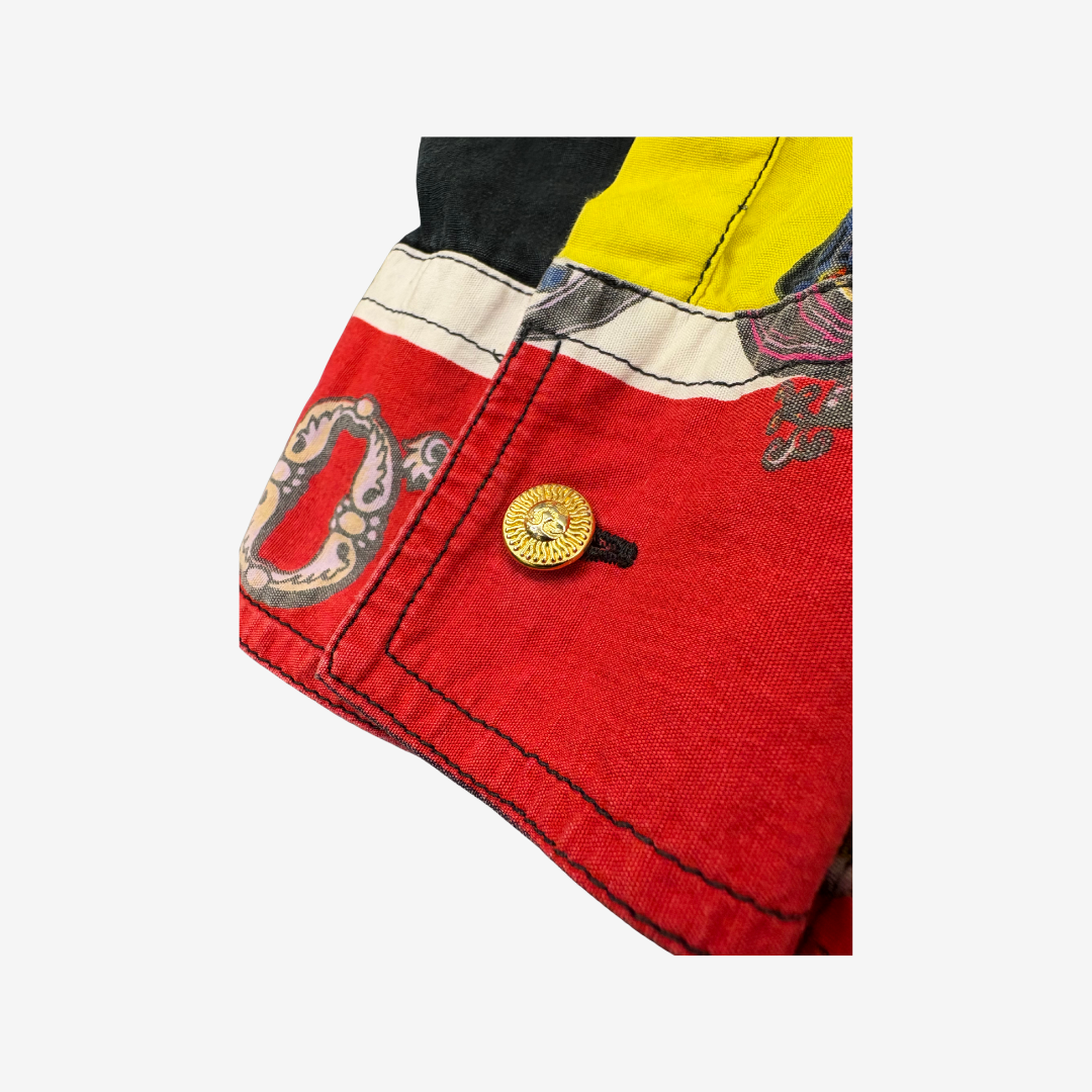 Vintage Versace Jeans Couture Brit Pop AOP Shirt