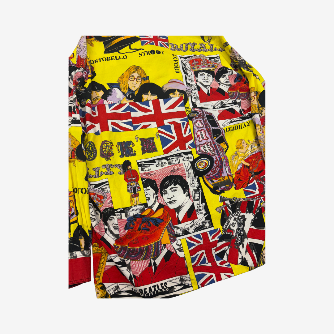 Vintage Versace Jeans Couture Brit Pop AOP Shirt