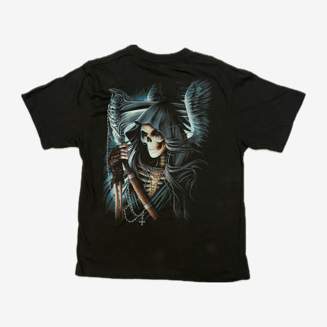 Gothic Graphic Print Spiral Direct T-Shirt