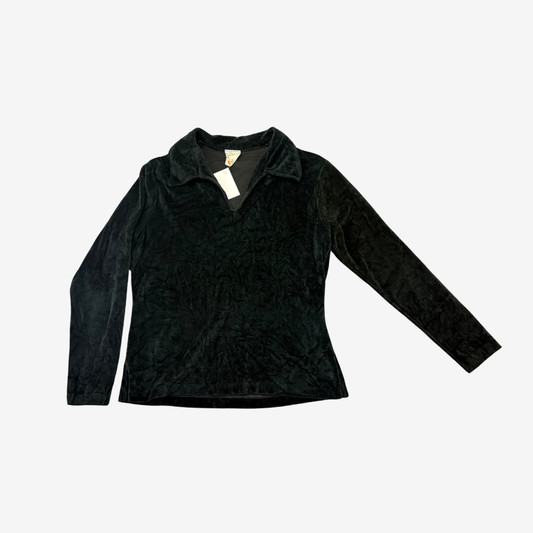 Velvet Long Sleeve Top