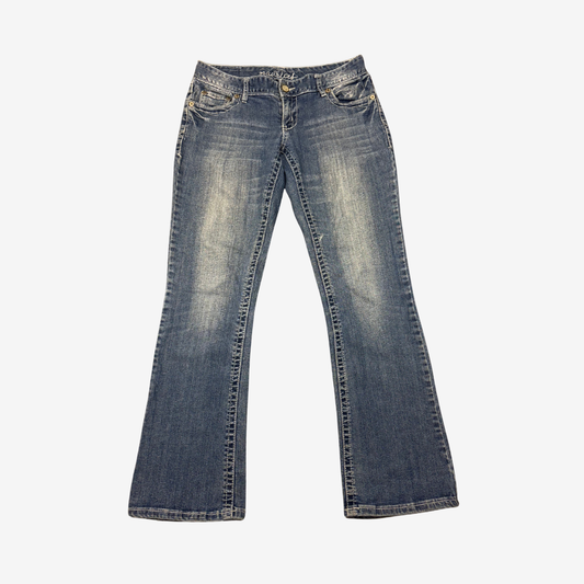 Mid Rise Bootcut Jeans