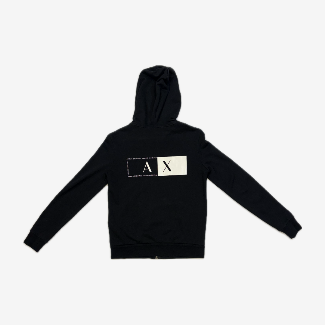 Armani Exchange Back Graphic Hoodie