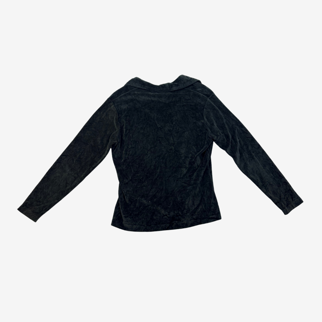 Velvet Long Sleeve Top