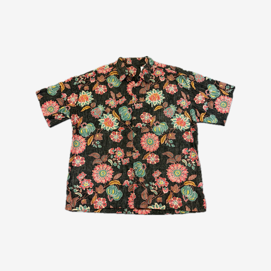 Vintage Floral Hawaiian Shirt