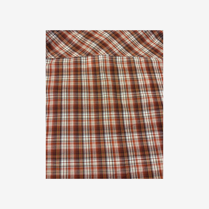 Vintage Haband Red Plaid Long Sleeve
