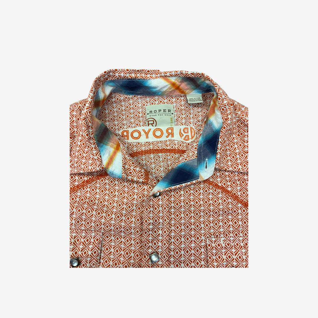 Funky Aztec Style Square Long Sleeve