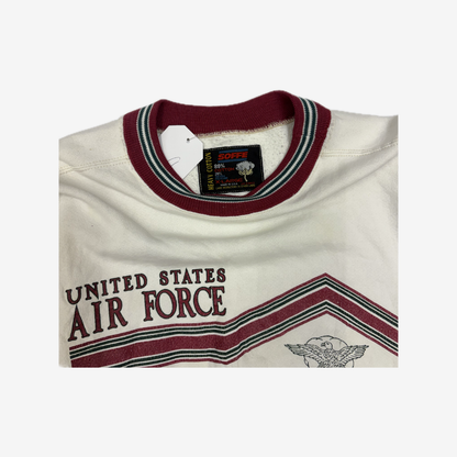 90s United States Airforce Graphic Print Sweater