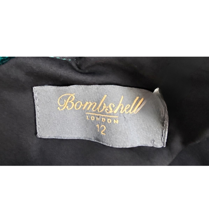 Green Velvet Bombshell Dress