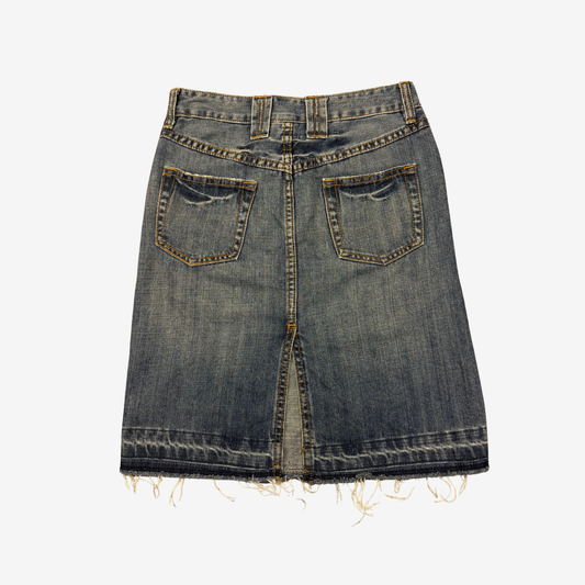 Denim Midi Skirt