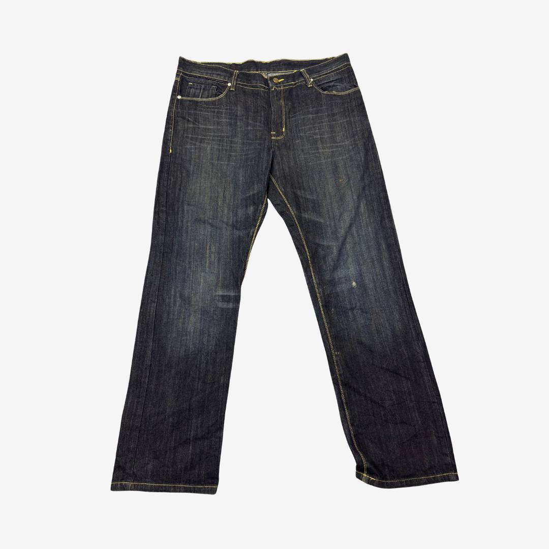 Artful Dodger Y2K Dark Wash Graphic Back Jeans