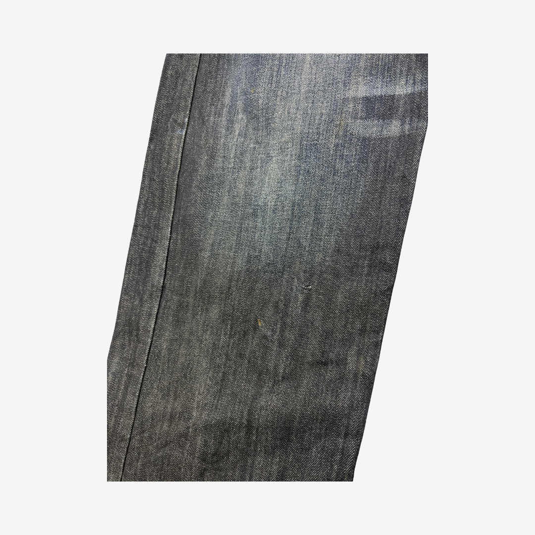 Artful Dodger Y2K Dark Wash Graphic Back Jeans