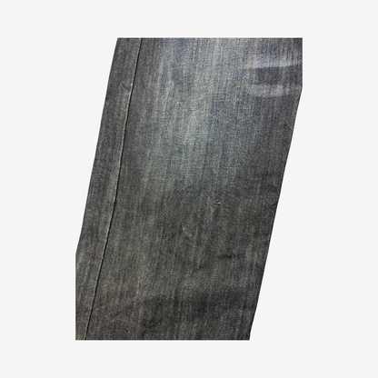 Artful Dodger Y2K Dark Wash Graphic Back Jeans