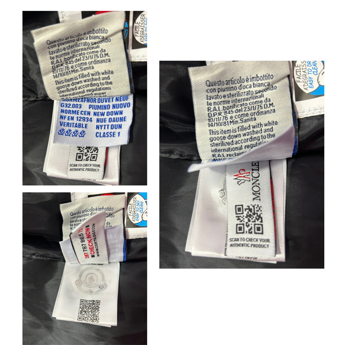 Montcler Child's Down Filled Puffer Jacket Age 9-10 Years
