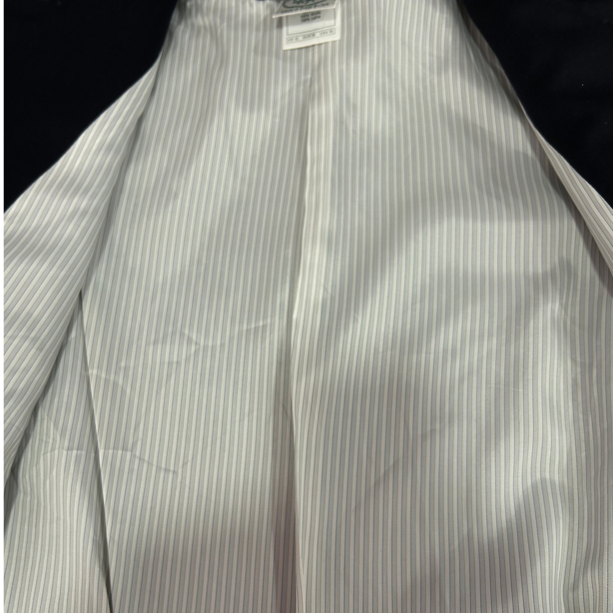 Laura Ashley Navy Lined Collarless Wool Jacket Size 12