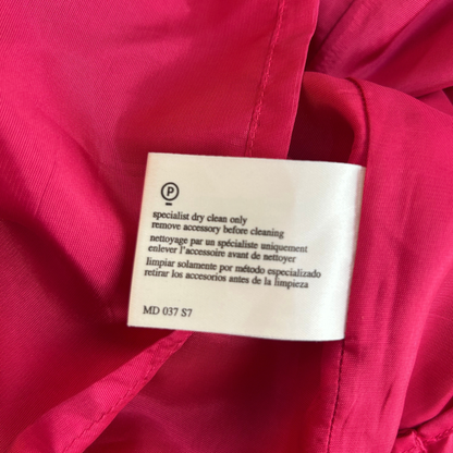 Laura Ashley Red Floral Linen Shift Dress