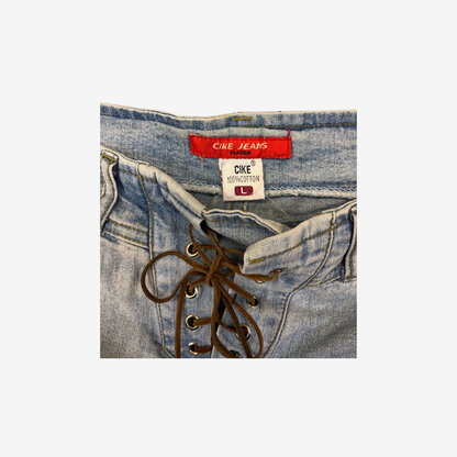 Cike Jeans Classics Mini Skirt