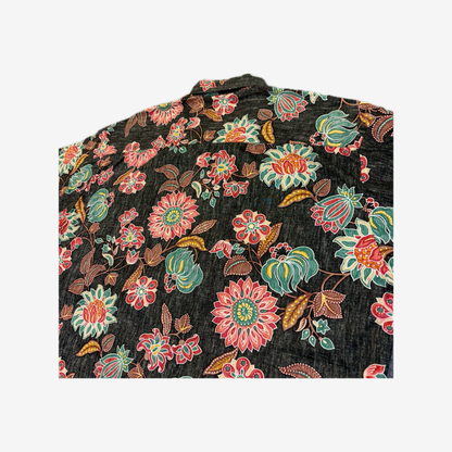 Vintage Floral Hawaiian Shirt