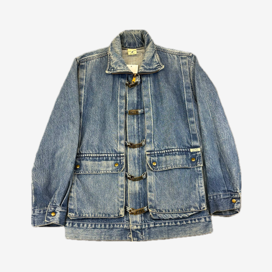 St Malo Fireman Clasp Denim Jacket