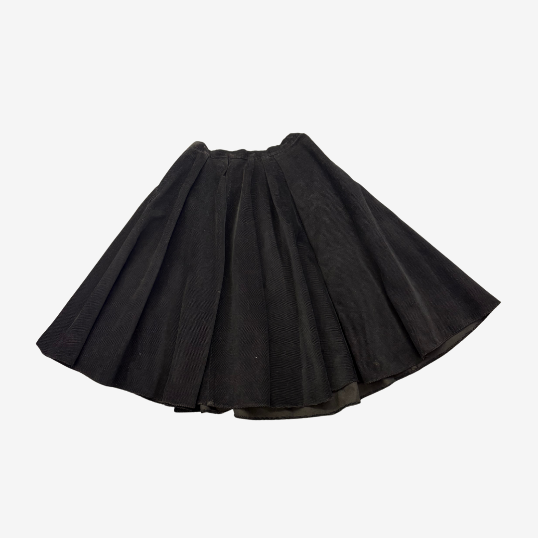 Corduroy Circle Skirt