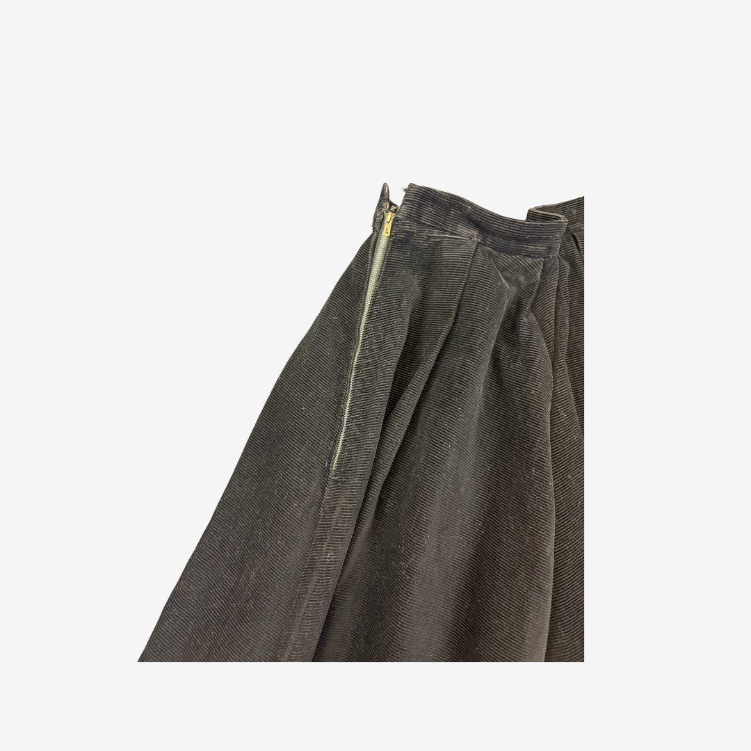 Corduroy Circle Skirt