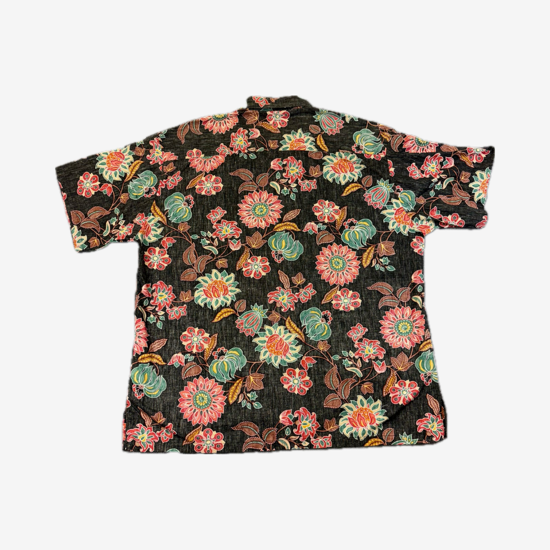 Vintage Floral Hawaiian Shirt