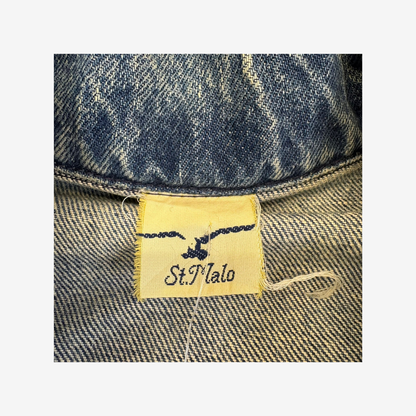 St Malo Fireman Clasp Denim Jacket