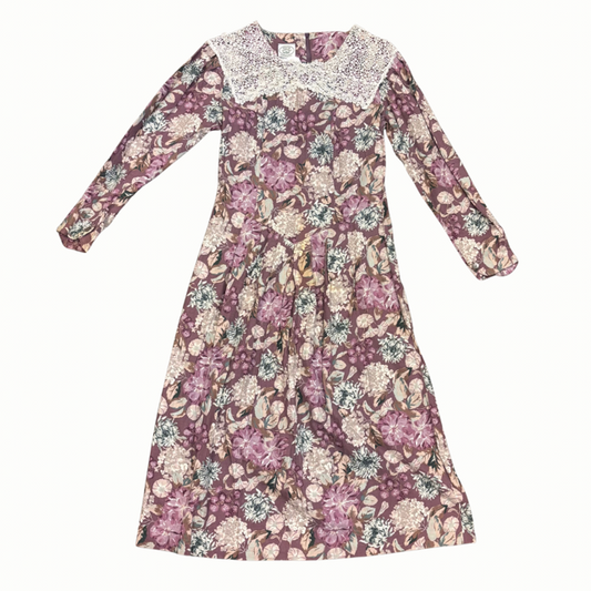 Vintage Laura Ashley Lace Collar Dress