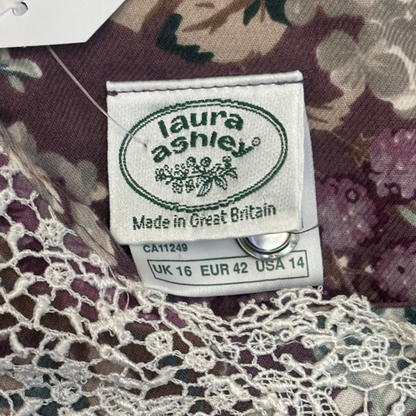 Vintage Laura Ashley Lace Collar Dress